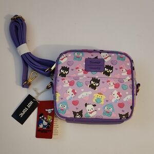 Loungefly Sanrio Hello Kitty And Friends Kawaii Eyes Crossbody Bag. NWT